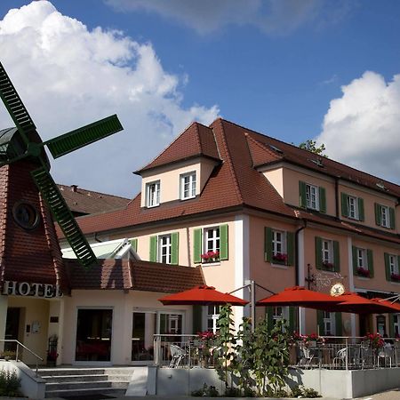 Hotel Restaurant Zur Windmuhle Ansbach Exteriér fotografie